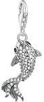 Charm-Einh&auml;nger THOMAS SABO "Koi mit Zirkoniasteinen", schwarz-wei&szlig;...