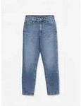 Mom-Jeans VERO MODA "VMNICKIE HR MOM JEANS BLUE MIX NOOS", Damen, Gr. 28,...