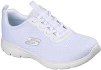 Slip-On Sneaker SKECHERS "SUMMITS", Damen, Gr. 35, wei&szlig;, Textil, Schuhe,