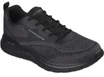 Sneaker SKECHERS "TRACK-POHLTER", Herren, Gr. 40, schwarz uni, Textil,...
