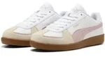 Sneaker PUMA "CLUB LT", Herren, Gr. 42, puma wei&szlig;, misty pink, gum, Synthetik,