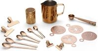 ECHTWERK Barista-Set Kaffeezubeh&ouml;r-Set, ideal f&uuml;r Cappuccino oder Latte Macchiato,