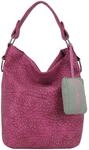 Fritzi aus Preu&szlig;en Schultertasche "Ella Hobo" mit Canvas-Anh&auml;nger