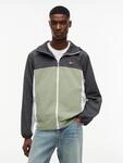 Windbreaker TOMMY JEANS "TJM CHICAGO PACKABLE", Herren, Gr. 3XL, spring olive multi,