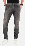 R&ouml;hrenjeans CIPO & BAXX "Jeans", Herren, Gr. 32, L&auml;nge 32, grau (anthrazit),...