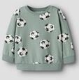 Sweatshirt NAME IT "NMMLOUIE LS NREG SWEAT BRU BOX", Jungen, Gr. 92, gr&uuml;n (gr&uuml;n