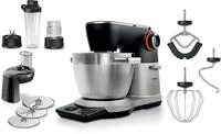 BOSCH K&uuml;chenmaschine "Serie 8, MUMS8ZS22, XL 6 L Edelstahlsch&uuml;ssel, Waage"...