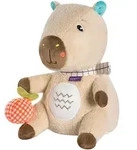 Kuscheltier FEHN "Capybara Clara, Nachtlicht Capybara", beige (beige, braun),
