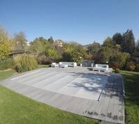 KWAD Pool-Abdeckplane "FLEX f&uuml;r Rechteckpools in der Gr&ouml;&szlig;e 6,0 x 3,0 m" in