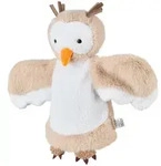 Handpuppe STERNTALER "Eule", beige (braun), Puppen, Kinder, Flauschstoff