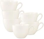 Seltmann Weiden Tasse "Kaffeetassen Savona Fine Diamond 270 ml 6er Set creme"
