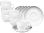 Seltmann Weiden Espressotasse "Espressotassen mit Untertassen VIP. 90 ml 6er Set