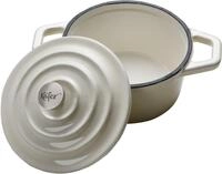 K&auml;fer Serviertopf "Mini-Cocotte" Set, 2 Stk. tlg. Gusseisen