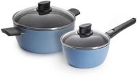 WOLL Topf-Set "MADE IN GERMANY - Ecolour" Set, 4 tlg. Aluminiumguss