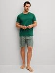 CALIDA Shorty "Relax Imprint 2" 2 kurzarm, Rundhals, Brusttasche