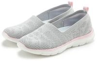 Slipper LASCANA "Ballerina, Sneaker, Freizeitschuh, Slip-On-Sneaker", Damen, Gr. 37,