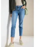 Slim-fit-Jeans CECIL "Style Scarlett", Damen, Gr. 28, L&auml;nge 26, blau (light...