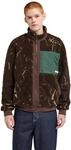 Outdoorjacke ELEMENT "Oak Sherpa", Herren, Gr. M, braun (java lines), Obermaterial:
