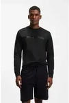 Sweatshirt BOSS "Authentic", Herren, Gr. M, schwarz (schwarz 005), Sweatware,