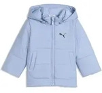 Winterjacke PUMA "Minicats Wattierte Kapuzenjacke Kinder", Jungen, Gr. 68, blau