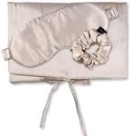 AILORIA Seidentuch "Tasche, Schlafmaske & Scrunchie M aus Seide TRAVEL SET BEAUTY M"