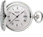 Taschenuhr REGENT "P733-19497740", silber (edelstahlfarben), Taschenuhren, Damen,