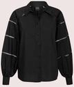 Hemdbluse MADELEINE "Hemdbluse Baumwollbluse mit Spitzendetails", Damen, Gr. 34,