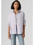 Jeansbluse LEVI'S "HARLIE BOYFRIEND SHIRT", Damen, Gr. S (36), costanza stripe