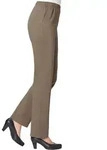Jerseyhose CLASSIC BASICS, Damen, Gr. 215, Extrakurzgr&ouml;&szlig;en, grau (taupe), 100%
