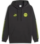 Hoodie PUMA "Borussia Dortmund KING Hoodie Herren", Herren, Gr. S, gelb (flat...