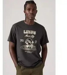 T-Shirt LEVI'S "SS RELAXED FIT TEE", Herren, Gr. XXL, schwarz (music city 2...