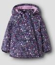 Outdoorjacke NAME IT "NMFMICCO JACKET AOP3", M&auml;dchen, Gr. 92, bunt (naval academy),