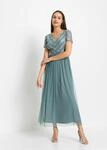 bonprix Maxikleid f&uuml;r festliche Anl&auml;sse, aus Polyester, schmale Passform, aus...