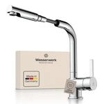 WASSERWERK Sp&uuml;ltischarmatur "WK 4, Wasserhahn, K&uuml;che, Einhebelmischer" 360