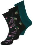 Jack & Jones Freizeitsocken "JACPINEAPPLE SKULLS SOCKS 3 PACK SN" Packung, 3...