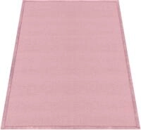 Paco Home Teppich "Tatami 475" rechteckig 24 mm H&ouml;he Kurzflor, Uni-Farben, mit