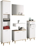 VCM Waschbeckenschrank "Holz Badm&ouml;bel Badunterschrank Waschbecken Landos" 1 Stk.