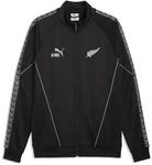 Sweatjacke PUMA "Neuseeland KING Anthem Jacke Herren", Herren, Gr. S, schwarz silber