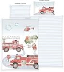 Baby Best Babybettw&auml;sche "Feuerwehr" 2 Wendebettw&auml;sche