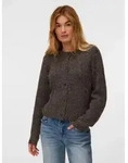 Strickjacke VERO MODA "VMNOVAH LS O-NECK BUTTON CARDI GA NOOS", Damen, Gr. S,...