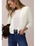 Strickjacke STREET ONE "Style Nette", Damen, Gr. 36, wei&szlig; (sanftes wei&szlig;),...