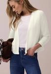 Strickjacke STREET ONE "Style Nette", Damen, Gr. 36, wei&szlig; (sanftes wei&szlig;), Jersey,