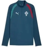 T-Shirt PUMA "Portugal Trainingstop Herren", Herren, Gr. S, ocean tropic silber...