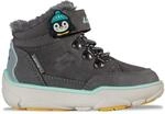 Winterstiefel LOTTO, Damen, Gr. 20, grau (dunkelgrau, mint), Synthetik, mehrfarbig,
