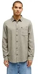 Langarmhemd QUIKSILVER "Motherfly Heather", Herren, Gr. M, US-Gr&ouml;&szlig;en, grau...