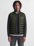 Jack & Jones Steppweste "JJEKINGSLEY LIGHT BODYWARMER COLLAR NOOS" Kunstfaser,