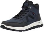 Winterboots RIEKER, Herren, Gr. 41, blau (dunkelblau, schwarz), Lederimitat, Textil,