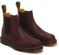 Chelseaboots DR. MARTENS, Herren, Gr. 43, braun (dunkelrot), Leder, used, Schuhe