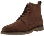 Schn&uuml;rstiefelette GEOX "Geox Stiefelette Veloursleder", Herren, Gr. 42, braun