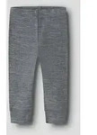 Leggings NAME IT "NBNWAX WOOL RIB LEGGING NOOS", M&auml;dchen, Gr. 62, N-Gr, grau